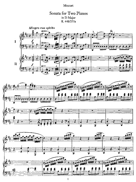 mozart sonata two pianos d major k448